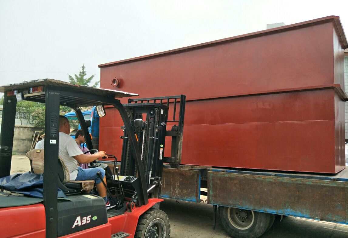 臨沂河東區(qū)潤和食品廠污水處理設備發(fā)貨