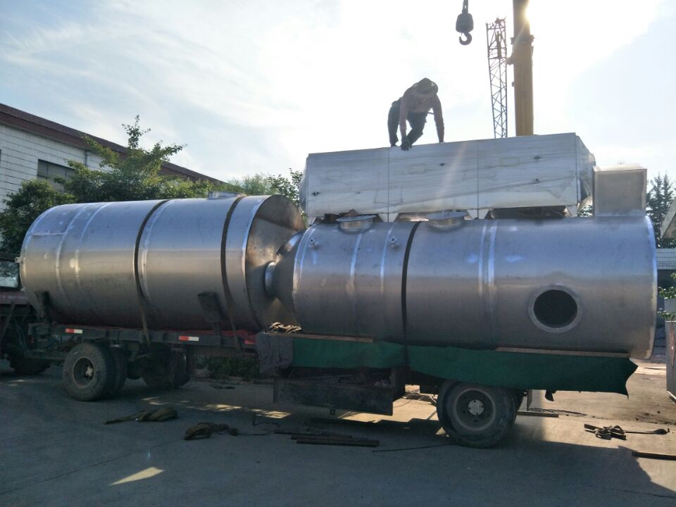 山東億盛鋁業(yè)脫硝廢氣處理設備發(fā)貨