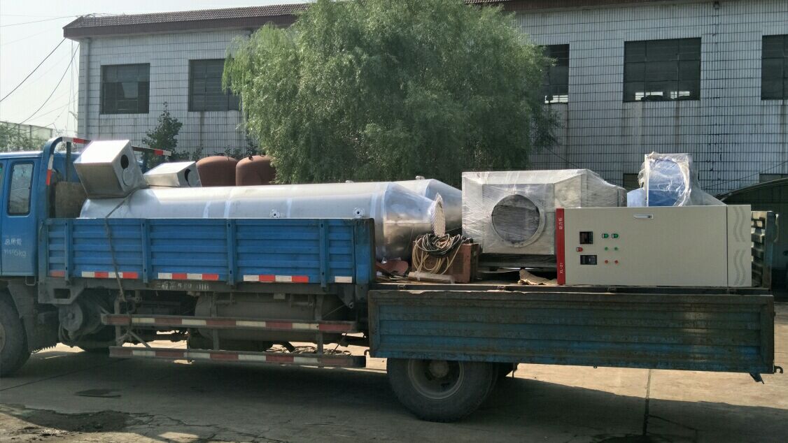 臨沭冠山升華燃氣爐脫硝廢氣處理設備發(fā)貨